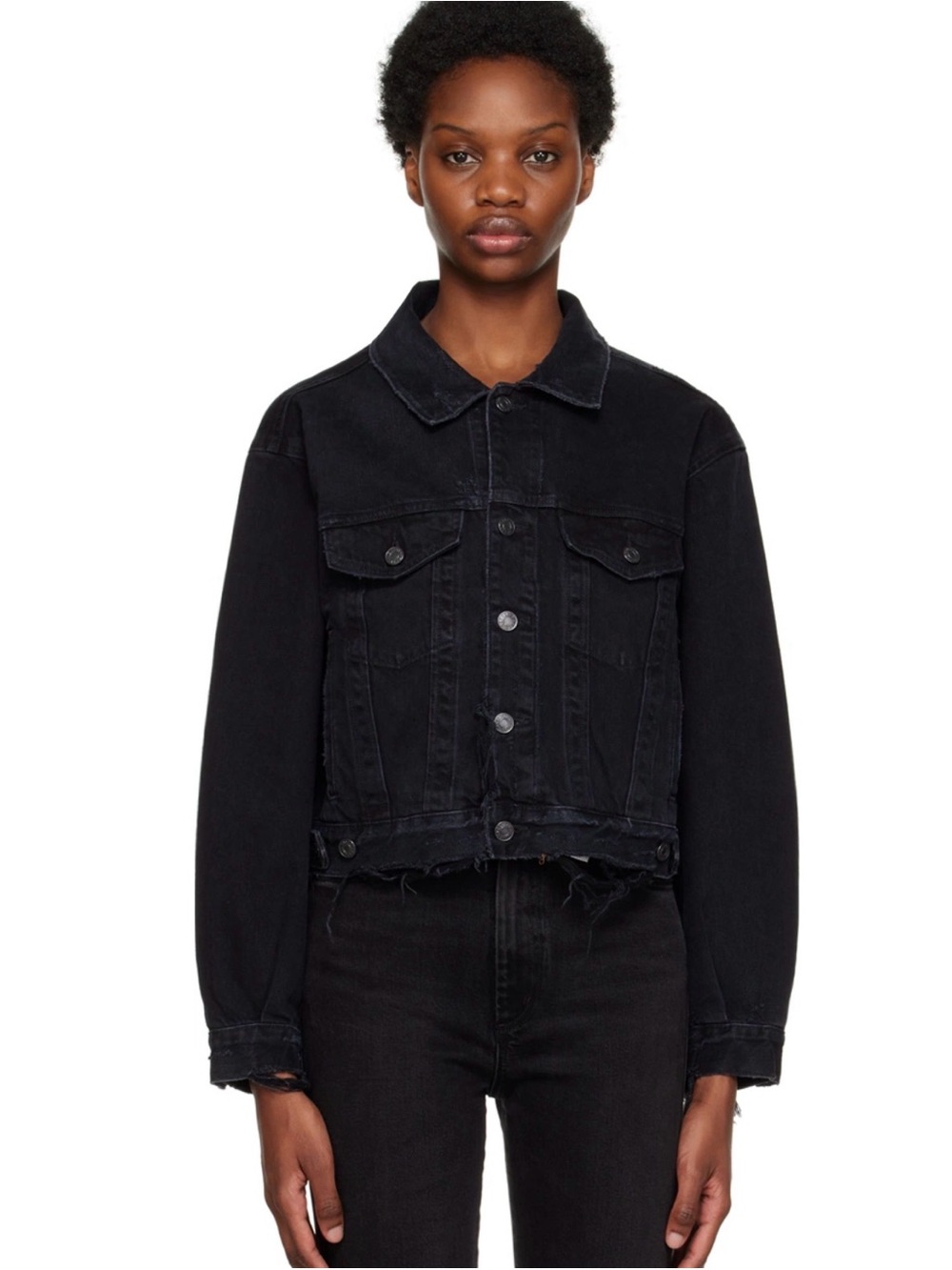 Agolde Shrunken Charlie Jacket in Jagged